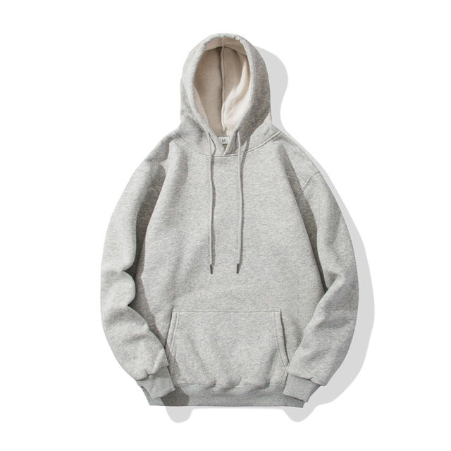 Hot 2019 Spring Autumn Fashion Brand Men's Hoodies Male Casual Hoodies Sweatshirts Men Solid Color Hoodies Sweatshirt Tops