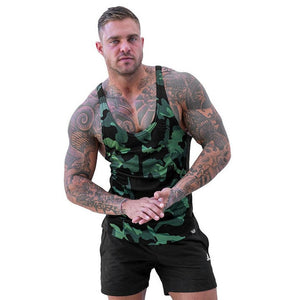 New Camouflage Tank Tops Men Brand Mens Sleeveless Shirts Summer Clothing Bodybuilding Undershirt Casual Fitness Tanktops vest