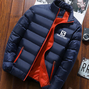 2019 New Winter Jackets Parka Men Autumn Winter Warm Outwear Brand Slim Mens Coats Casual Printed Jackets