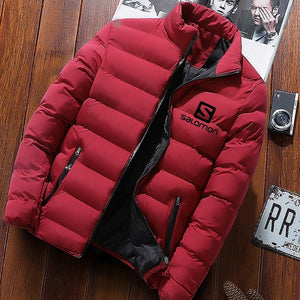 2019 New Winter Jackets Parka Men Autumn Winter Warm Outwear Brand Slim Mens Coats Casual Printed Jackets