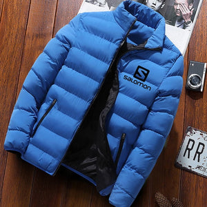 2019 New Winter Jackets Parka Men Autumn Winter Warm Outwear Brand Slim Mens Coats Casual Printed Jackets