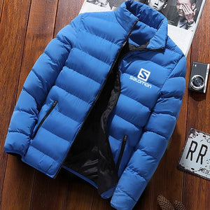 2019 New Winter Jackets Parka Men Autumn Winter Warm Outwear Brand Slim Mens Coats Casual Printed Jackets