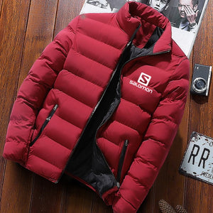 2019 New Winter Jackets Parka Men Autumn Winter Warm Outwear Brand Slim Mens Coats Casual Printed Jackets