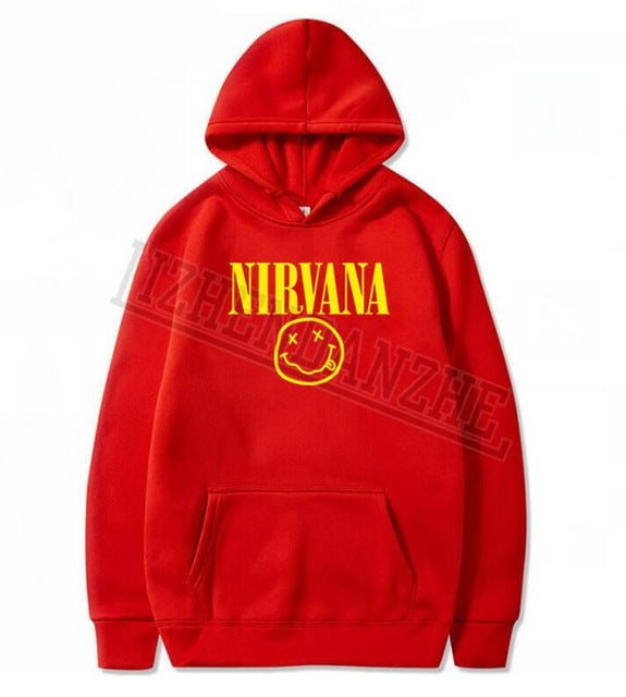 Nirvana Fashion Brand Men's Hoodies 2019 Spring Autumn Male Casual Women Hoodies Sweatshirts Men's  Sweatshirt Tops