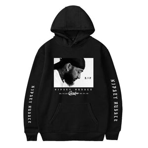 Hoodie Nipsey Hussle Men Unisex Sweatshirt Streetwear Women Teenager Boy Oversize 2XS - 4XL Casual Fashion White Black Gray