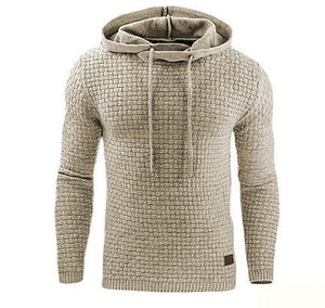 Hooded Mens Sweater Autumn Winter 2018 Long Sleeve Solid Color Tracksuit Pullovers Casual Sweater Men Sportswear Vetement Homme